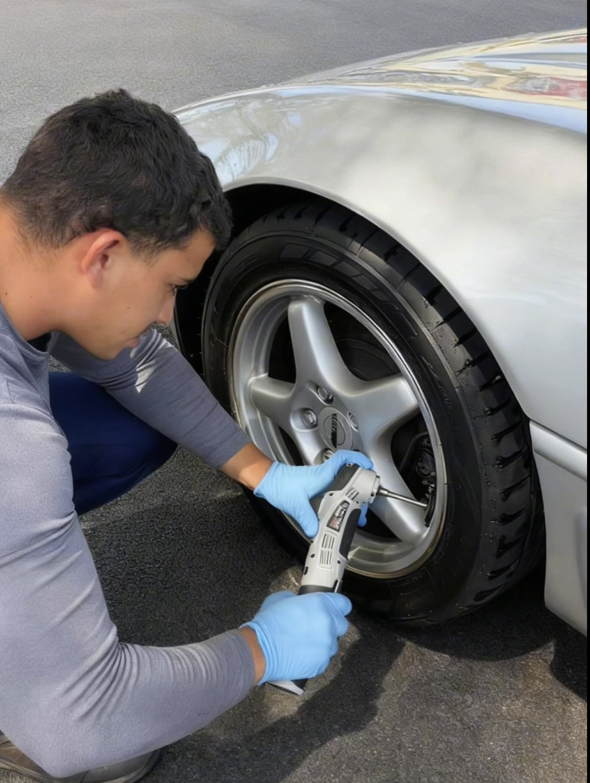 Rim polishing paint correction Coral Gables