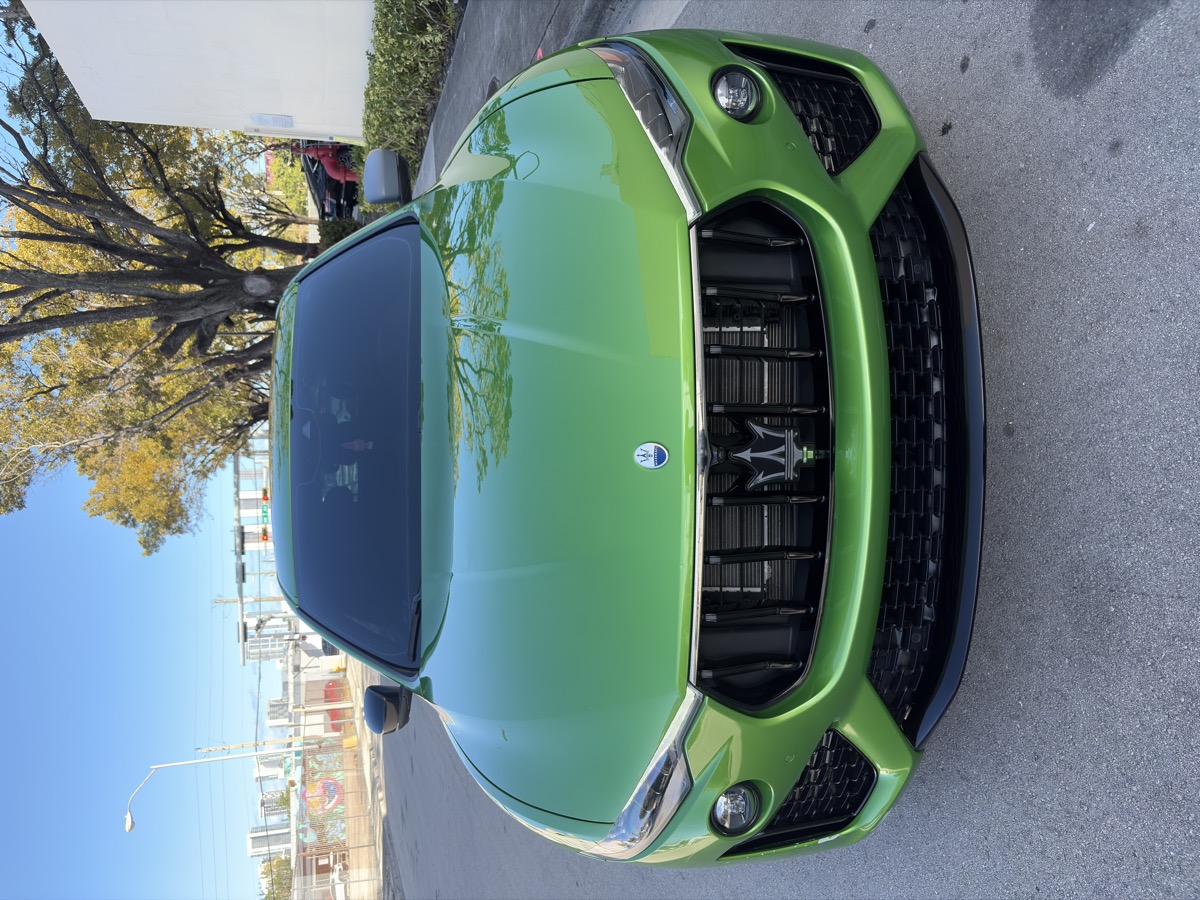 Exterior paint correction, McLaren 765LT Spider, Miami