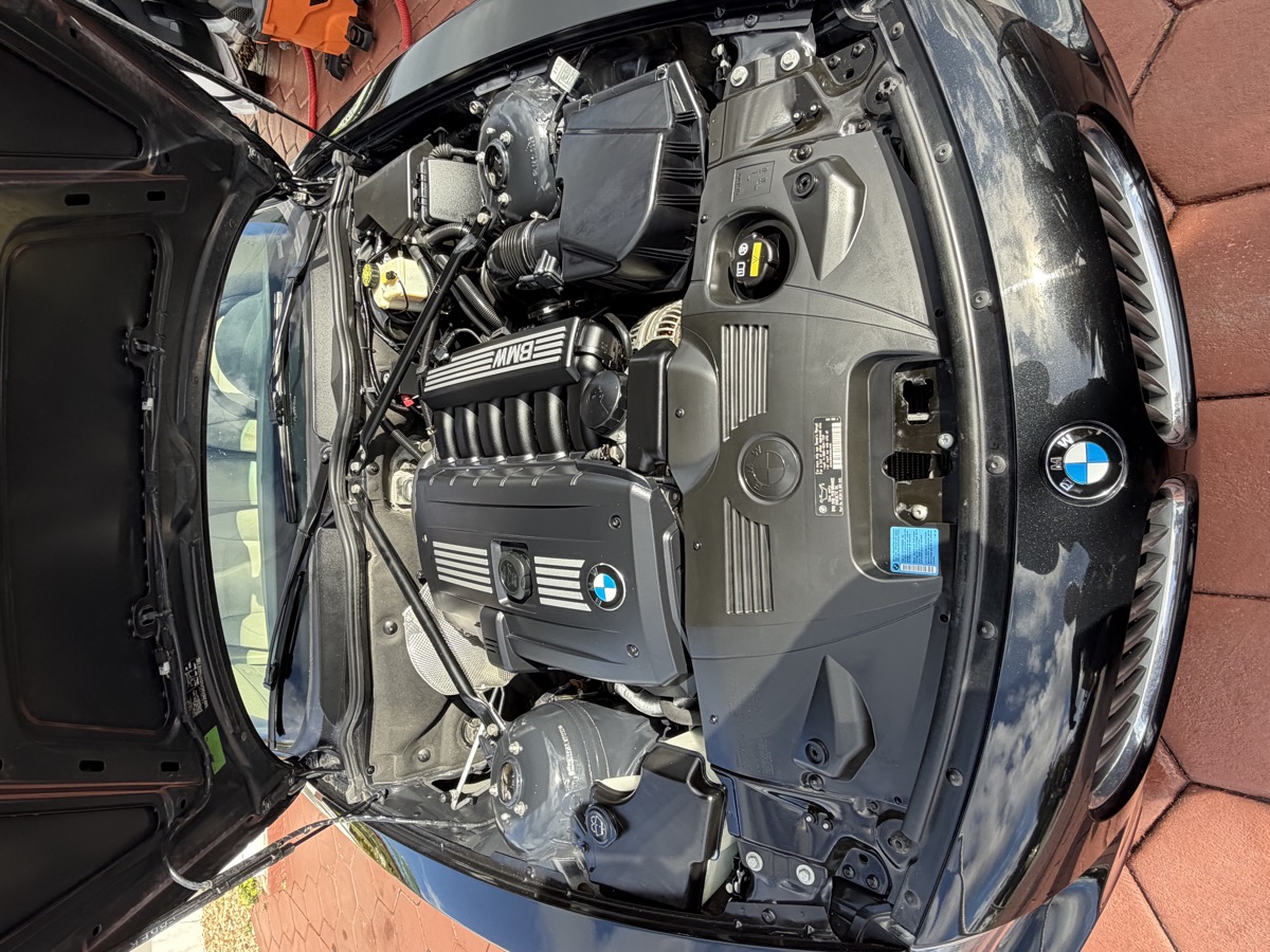 After engine bay detail BMW Doral