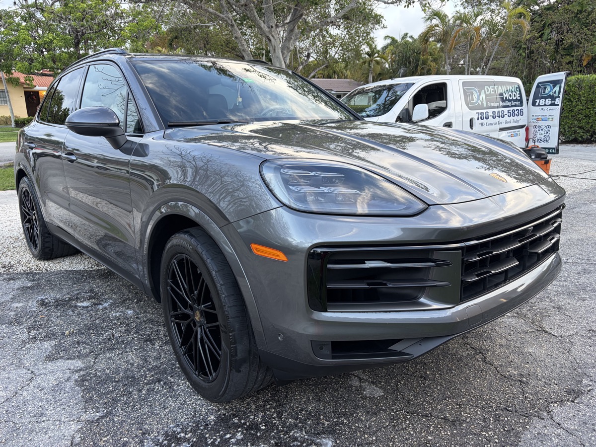Porsche Cayenne detailing Weston FL
