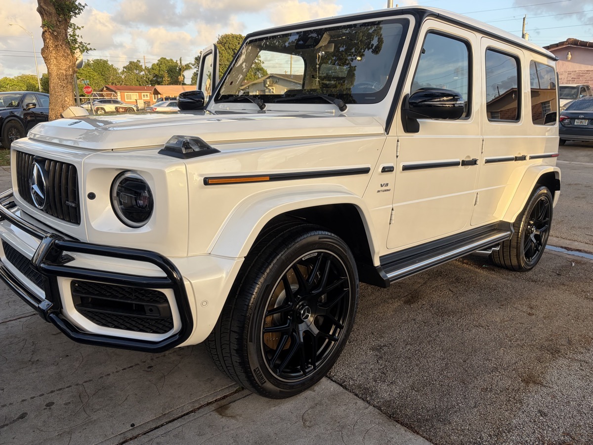 Mobile car detailing Hialeah Mercedes G-Wagon