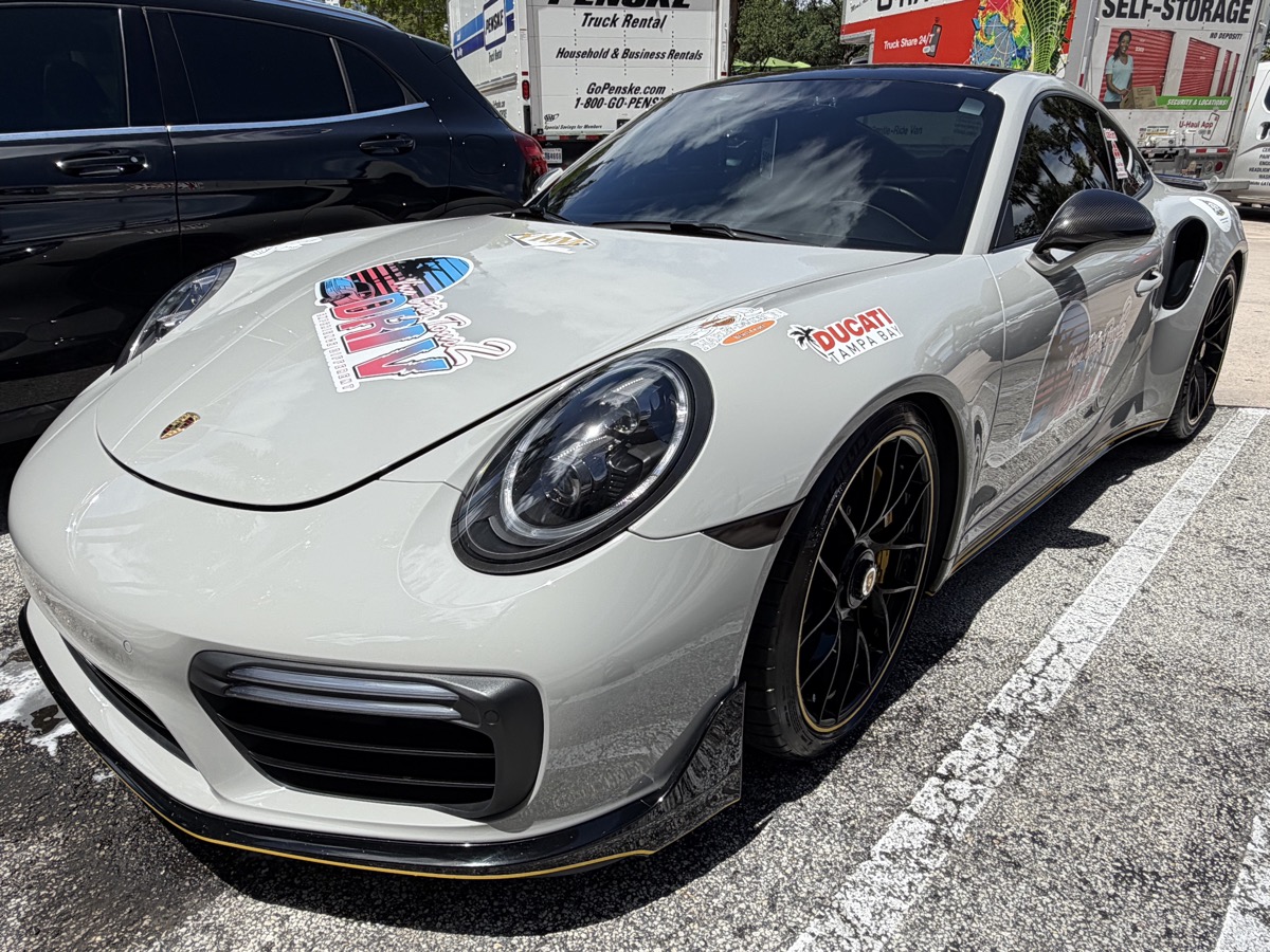 Porsche detailing Brickell